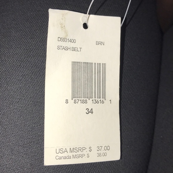 Men’s Volcom Stash belt 34 NWT - Picture 3 of 4